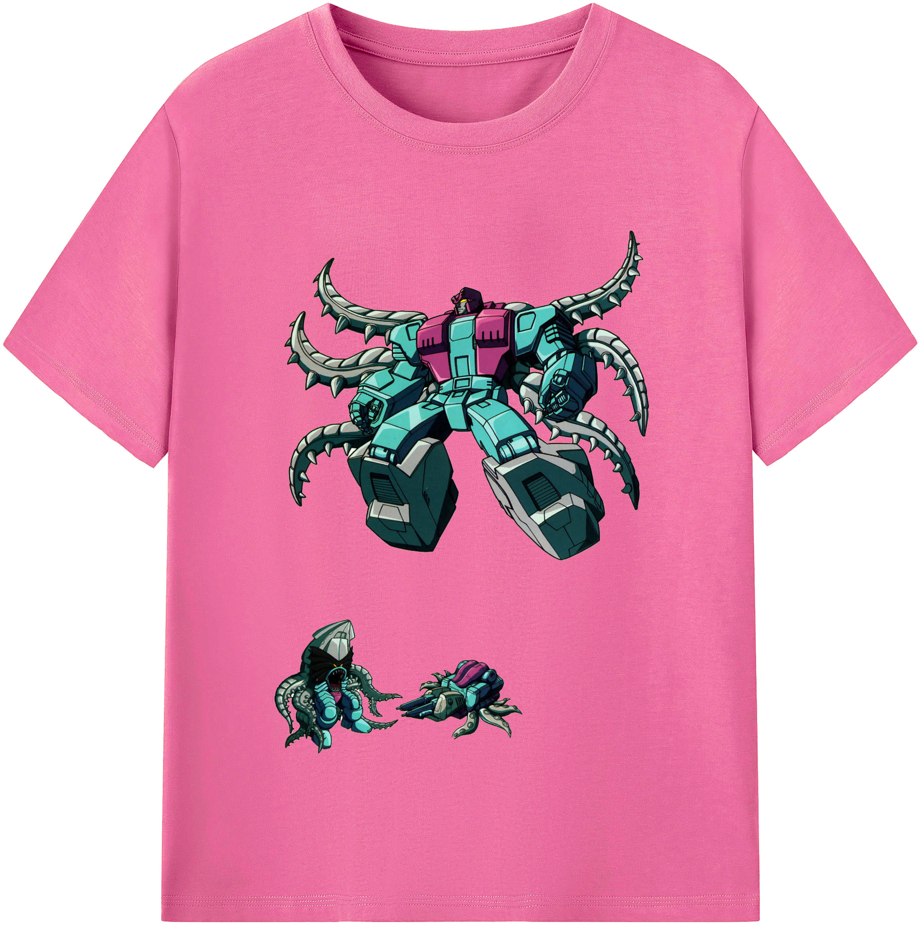 （画像用）  レディースカジュアルプリントTシャツ（綿100％）